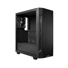 Case, CHIEFTEC, ELOX, MidiTower, Not included, ATX, MicroATX, MiniITX, Colour Black, AS-01B-OP