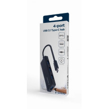I / O HUB USB-C 4PORT / UHB-CM-U3P4-02 GEMBIRD I / O HUB USB-C 4PORT / UHB-CM-U3P4-02 GEMBIRD