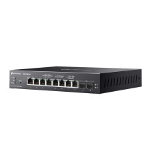 Switch, TP-LINK, Type L2, Desktop / pedestal, 8x2.5GbE, 2xSFP+, PoE+ ports 8, 160 Watts, SG2210XMP-M2