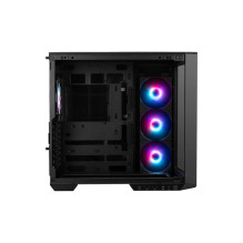 Case, MSI, MAG PANO 100R PZ, MidiTower, Case product features Transparent panel, ATX, MicroATX, MiniITX, Colour Black, M