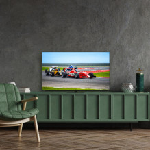 Televizorius, THOMSON, 50', 4K / Smart, QLED, 3840x2160, belaidis LAN, Bluetooth, Google TV, juodas, 50QG7C14