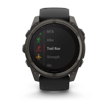 SMARTWATCH FENIX 8 SAPP. SOLAR / BLACK / GRAY 010-02907-11 GARMIN