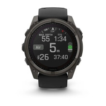 SMARTWATCH FENIX 8 SAPP. SAULES / JUODAS / PILKAS 010-02907-11 GARMIN