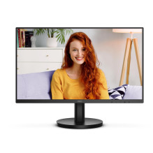 LCD Monitor, AOC, 24", Panel VA, 1920x1080, 16:9, 100 Hz, Matte, 1 ms, Speakers, Tilt, Colour Black, 24B3HMA2