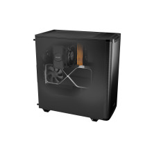 Dėklas, BE QUIET, PURE BASE 501, MidiTower, ATX, MicroATX, MiniITX, juoda spalva, BG073