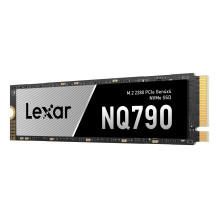 SSD, LEXAR, NQ790, 4TB, Heatsink M.2, PCIe Gen4, NVMe, Write speed 6000 MBytes / sec, Read speed 7000 MBytes / sec, MTBF