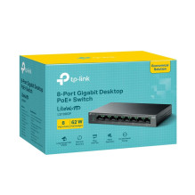 Switch, TP-LINK, LS108GP, PoE+ ports 8, LS108GP