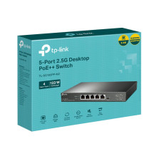 Switch, TP-LINK, TL-SG105PP-M2, Desktop / pedestal, 5x2.5GbE, TL-SG105PP-M2