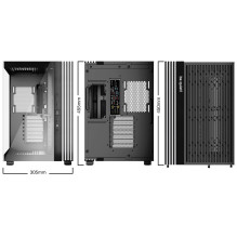 Case, BE QUIET, LIGHT BASE 600 DX, Tower, Case product features Transparent panel, ATX, MicroATX, MiniITX, Colour Black,