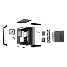 Case, BE QUIET, LIGHT BASE 600 LX, Tower, ATX, MicroATX, MiniITX, Colour Black, BGW67
