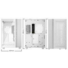 Case, BE QUIET, LIGHT BASE 900 DX, Tower, ATX, EATX, MicroATX, MiniITX, XL-ATX, Colour White, BGW70