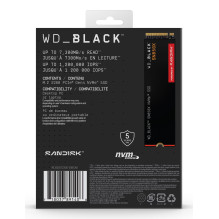 SSD, SANDISK, 1200xTBW reitingas, skaitymo greitis 7300 MB/s, rašymo greitis 6600 MB/s, NVMe Taip, PCI Express 4.0, M.2,