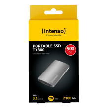 Išorinis SSD, INTENSO, TX800, 500 GB, USB-C, 3828450