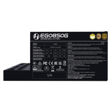 Maitinimo šaltinis, LIAN LI, EDGE GOLD 850, 850 vatų, efektyvumas 80 PLUS GOLD, PFC Active, G9P.EG0850G.B000.EU