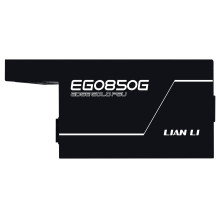 Power Supply, LIAN LI, EDGE GOLD 850, 850 Watts, Efficiency 80 PLUS GOLD, PFC Active, G9P.EG0850G.B000.EU