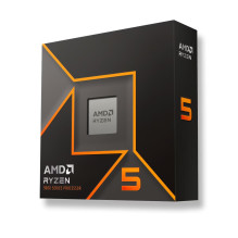 CPU, AMD, Desktop, AMD Ryzen 5, R5-9600X, Granite Ridge AM5, 3900 MHz, Cores 6, 32MB, Socket SAM5, 65 Watts, GPU Radeon,