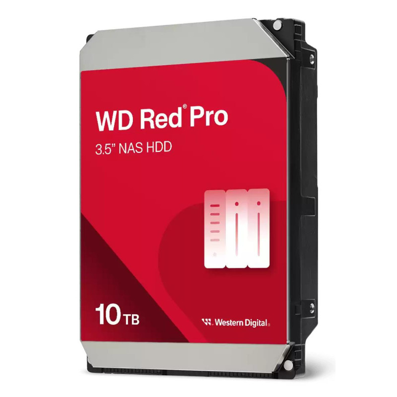 HDD, WESTERN DIGITAL, Red Pro, 10TB, 512 MB, 7200 aps./min., 3,5', WD103KFBX