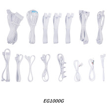 Power Supply, LIAN LI, EDGE GOLD 1000, 1000 Watts, Efficiency 80 PLUS GOLD, PFC Active, G9P.EG1000G.WH00.EU