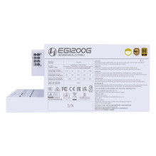 Maitinimo šaltinis, LIAN LI, EDGE GOLD 1200, 1200 vatų, efektyvumas 80 PLUS GOLD, PFC Active, G9P.EG1200G.WH00.EU