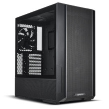 Dėklas, LIAN LI, LANCOOL 216X BLACK, MidiTower, Case gaminio savybės Skaidrus skydelis, ATX, EATX, MicroATX, MiniITX, Sp