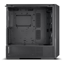 Dėklas, LIAN LI, LANCOOL 216X BLACK, MidiTower, Case gaminio savybės Skaidrus skydelis, ATX, EATX, MicroATX, MiniITX, Sp