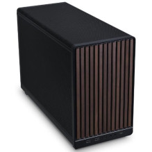 Dėklas, LIAN LI, A3-mATX, Micro, MicroATX, MiniITX, spalva juoda / ruda, G99.A3X-WD.00