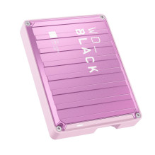 Išorinis HDD, WESTERN DIGITAL, P10 žaidimų diskas, WDBZ7D0040BPK-WESN, 4TB, USB 3.2, rožinė spalva, WDBZ7D0040BPK-WESN