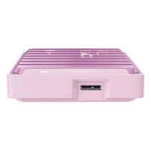 Išorinis HDD, WESTERN DIGITAL, P10 žaidimų diskas, WDBZ7D0040BPK-WESN, 4TB, USB 3.2, rožinė spalva, WDBZ7D0040BPK-WESN