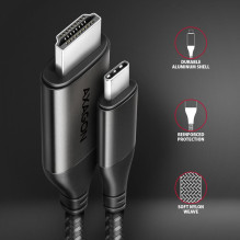 CABLE USB-C TO HDMI 1.8M / RVC-HI2MC AXAGON