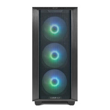 Dėklas, LIAN LI, LANCOOL III, MidiTower, Case gaminio savybės Skaidrus skydelis, ATX, EATX, MicroATX, MiniITX, Spalva Ju