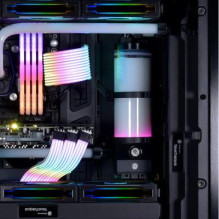 Dėklas, LIAN LI, LANCOOL III, MidiTower, Case gaminio savybės Skaidrus skydelis, ATX, EATX, MicroATX, MiniITX, Spalva Ju