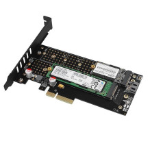 SSD KIŠTUKO ADAPTERIS NVME / SATA / M.2 / PCIE SPLP PCEM2-DC AXAGON