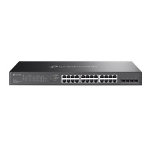 Komutatorius, TP-LINK, Omada, SG2428LP, PoE prievadai 8, PoE+ prievadai 16, 150 vatų, SG2428LP