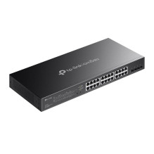 Komutatorius, TP-LINK, Omada, SG2428LP, PoE prievadai 8, PoE+ prievadai 16, 150 vatų, SG2428LP