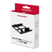 SSD ACC BRACKET 2X2.5" TO 3.5" / RHD-225 AXAGON SSD ACC BRACKET 2X2.5" TO 3.5" / RHD-225 AXAGON