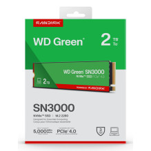 SSD, SANDISK, Read speed 5000 MB / s, Write speed 4200 MB / s, NVMe Yes, PCI Express 4.0, M.2, 2048 GB, POWERED BY SANDI