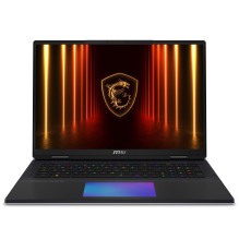 Notebook, MSI, Titan 18 HX AI A2XWJG, CPU Core Ultra, U9-285HX, 2800 MHz, 18", 3840x2400, RAM 64GB, DDR5, 6400 MHz,