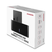 HDD ACC DOCK STATION USB3.2 / 2.5" / 3.5" SATA ADSA-SN AXAGON HDD ACC DOCK STATION USB3.2 / 2.5" / 3.5" SATA ADSA-SN AXAGON
