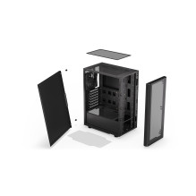 Case, ENDORFY, Ventum 200 Solid, MidiTower, Not included, ATX, MicroATX, MiniITX, Colour Black, EY2A001
