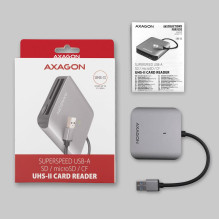 MEMORY READER USB3.2 3-SLOT / SD / MICROSD / CF CRE-S3 AXAGON
