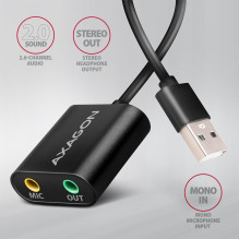SOUND CARD USB2.0 48KHZ / 16BIT / 0.15M ADA-12 AXAGON