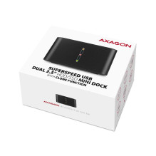 SSD ACC stotelė USB3.2 / 2,5' SATA 6G ADSA-D25 AXAGON