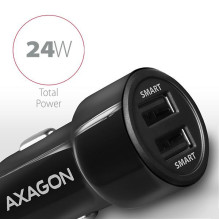 MOBILE CHARGER CAR USB 2PORT / 24W PWC-5V5 AXAGON