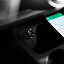 MOBILE CHARGER CAR USB 2PORT / 24W PWC-5V5 AXAGON