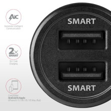 MOBILE CHARGER CAR USB 2PORT / 24W PWC-5V5 AXAGON