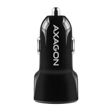 MOBILUS KROVIMAS AUTOMOBILINIS USB 2 PORT / 24W PWC-5V5 AXAGON