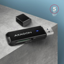 ATMINTIES SKAITYTUVAS USB3.2 / SD / MICROSD CRE-S2N AXAGON