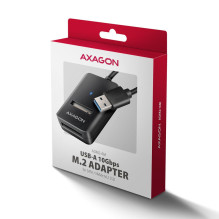 SSD DISKO ADAPTERIS USB3.2 / M.2 / 10GBPS 0.1M ADM2-AM AXAGON SSD DISKO ADAPTERIS USB3.2 / M.2 / 10GBPS 0.1M ADM2-AM AXAGON