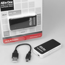 MEMORY READER MINI 5-SLOT / USB2.0 0.1M CRE-X1 AXAGON