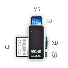 MEMORY READER MINI 5-SLOT / USB2.0 0.1M CRE-X1 AXAGON